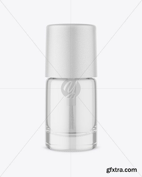 Clear Nail Polish Bottle Mockup 95042