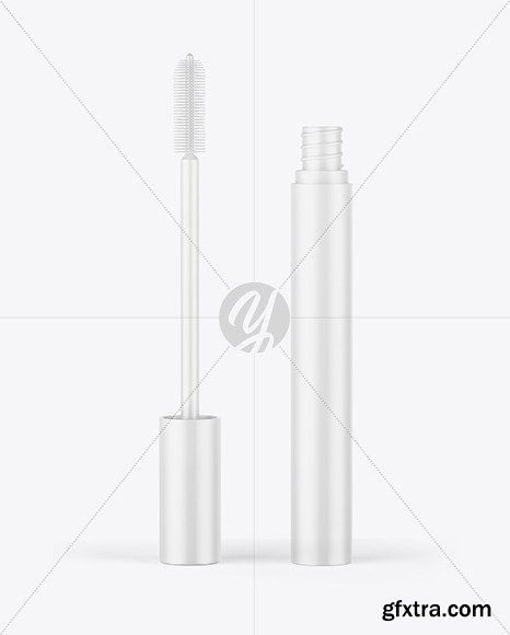 Opened Matte Mascara Tube Mockup 94994