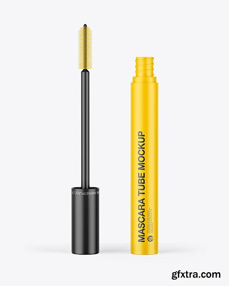 Opened Matte Mascara Tube Mockup 94994