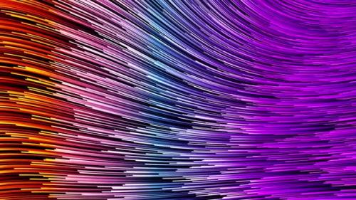 Videohive - Purple Wavy Background In Motion 4K - 35826417 - 35826417