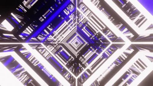 Videohive - Winter Blue Jail Background Tunnel Vj Loop HD - 35826424 - 35826424