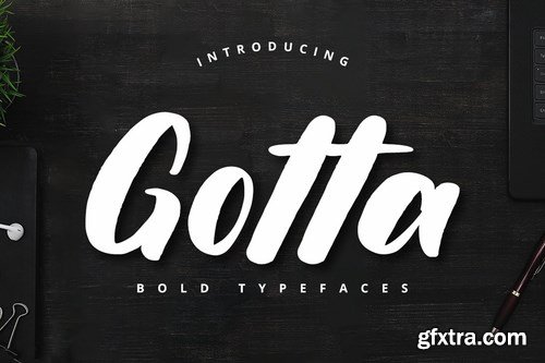 Gotta - Bold Font