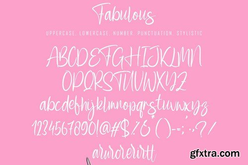 Fabulous Font