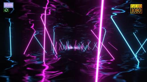 Videohive - Motion Neon Light Vj F3 HD - 35834981 - 35834981