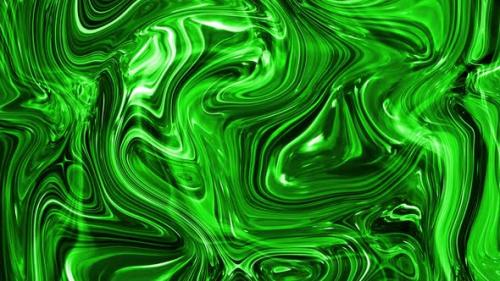 Videohive - Abstract Green Color Marble Liquid Animated Background - 35812264 - 35812264