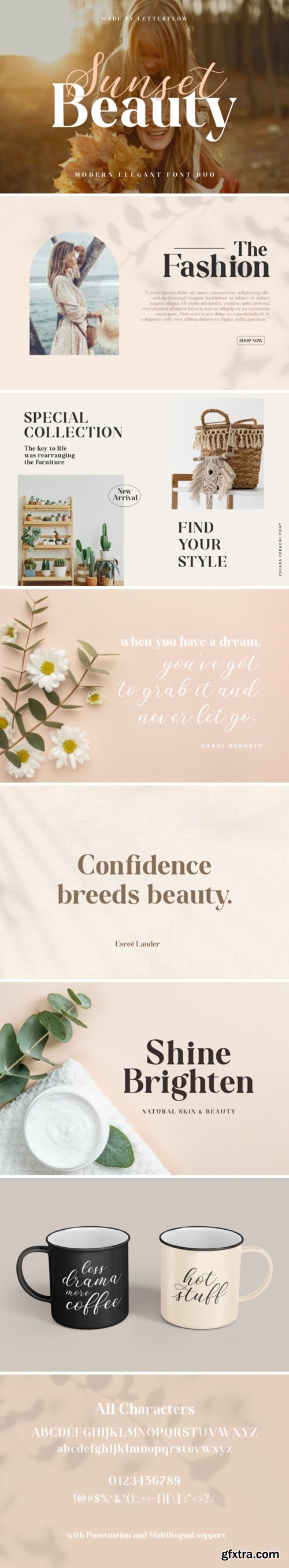 Sunset Beauty Font