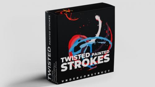 Videohive - Painted Twisted Strokes - 35826345 - 35826345