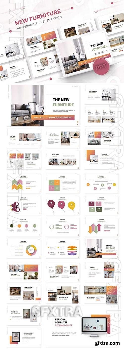 The New Furniture | Powerpoint Template 9S9G7GH