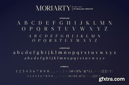 Moriarty Serif Font