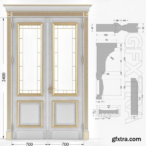 3D Models Door 008