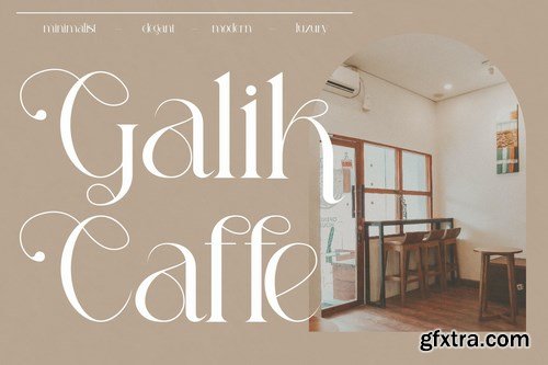 Garges Stylish Serif Font