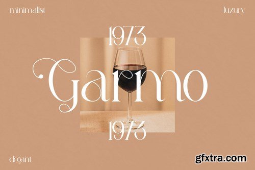 Garges Stylish Serif Font