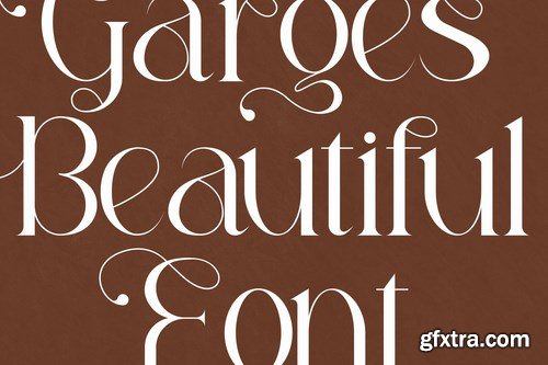 Garges Stylish Serif Font