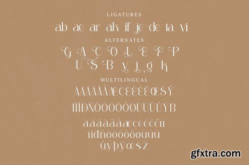 Garges Stylish Serif Font