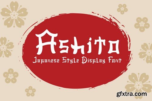 Ashito - Japanese Style Font