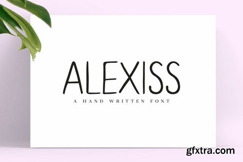 Alexiss Sans Serif Font