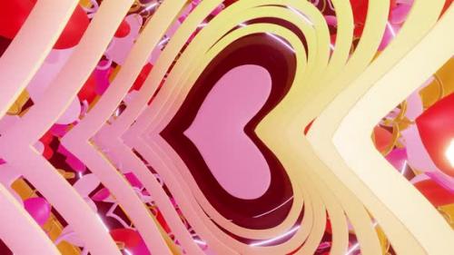 Videohive - Valentines Love In Tunnel 03 HD - 35811119 - 35811119