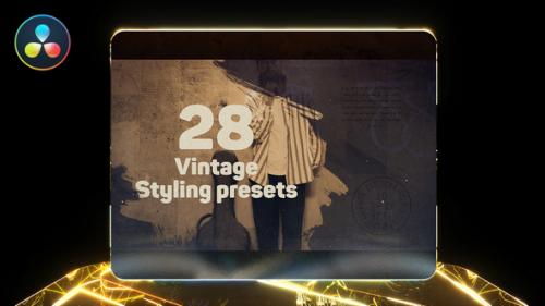 Videohive - Vintage | Video Series for DaVinci Resolve - 35811633 - 35811633