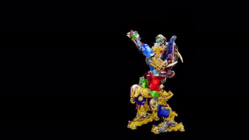 Videohive - 47 Robot Dancing 4K - 35836998 - 35836998