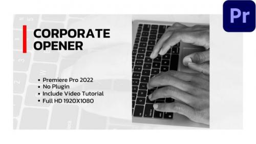 Videohive - Corporate Opener| For Premiere Pro - 35787502 - 35787502