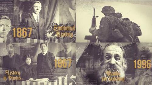 Videohive - Historical Slideshow | MOGRT - 35798039 - 35798039