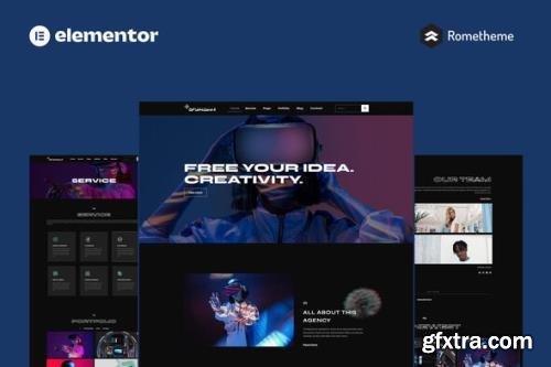 ThemeForest - D'Urban v1.0.0 - Digital Agency Elementor Pro Full Site Template Kit - 35768358