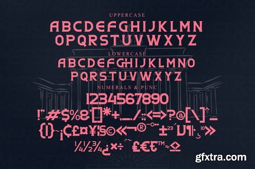 Maistro Modern Display Typeface