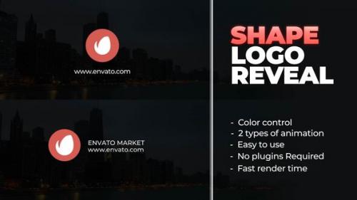 Videohive - Shape Logo Reveal for Davinci Resolve - 35771187 - 35771187