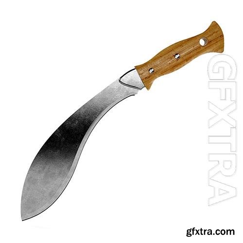 3D Models Kukri knife