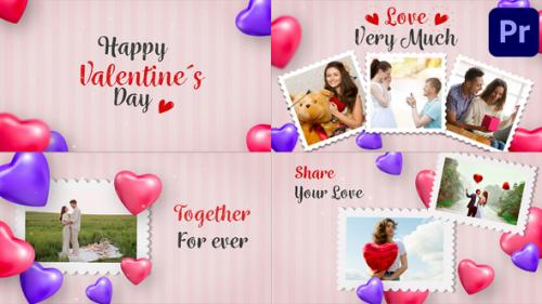 Videohive - Valentine Day Slideshow | Mogrt - 35852076 - 35852076