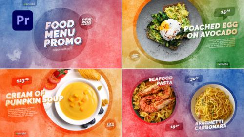 Videohive - Food Menu Promo | Premiere Pro - 35873857 - 35873857