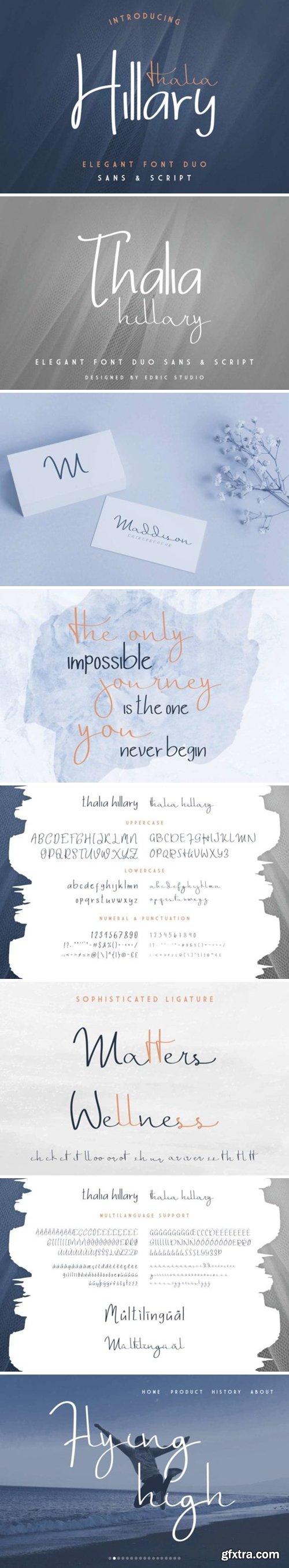 Thalia Hillary Font