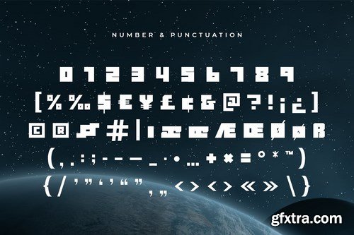 Eclipse - Modern Sci-fi Font