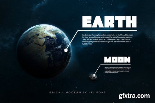 Eclipse - Modern Sci-fi Font