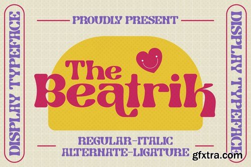 The Beatrik Classy Display Typeface