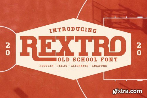 Rextro Old School Font