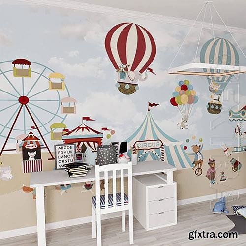 3D Texture for a children's room