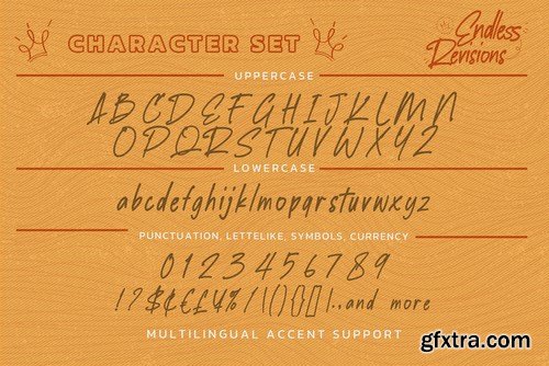 Endless Revisions - It\'s A Handwritten Font