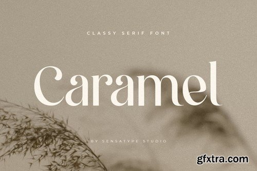 Caramel - Classy serif Font