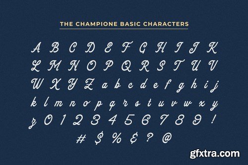 The Champione Font