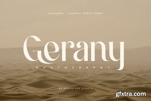 Caramel - Classy serif Font