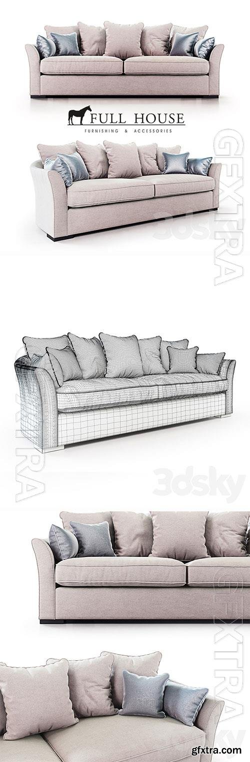 3D Models Celine Sofa Ом