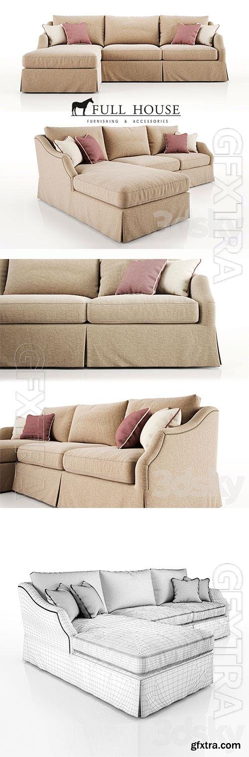 3D Models Langford sofa