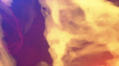 Videohive - Render of a Fire Wall Yelloworange Fire Clouds Fire Background Concept Design - 35915055 - 35915055