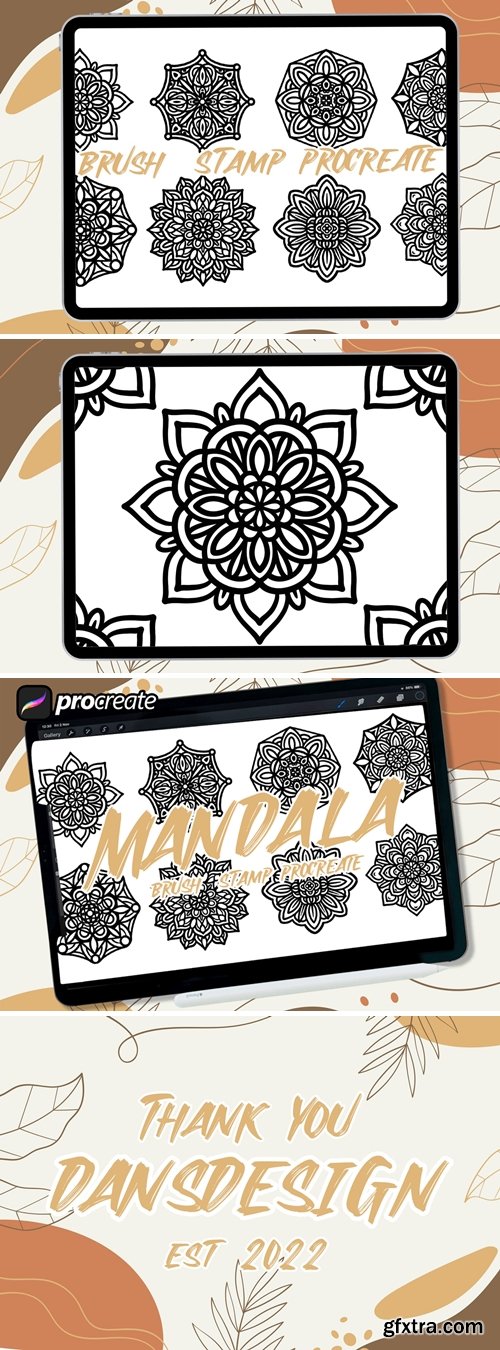 mandala stamp brush