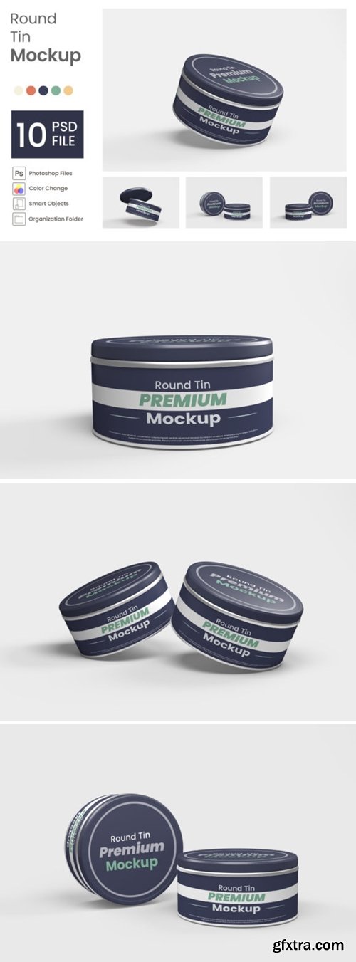 Round Tin Mockup 24310398