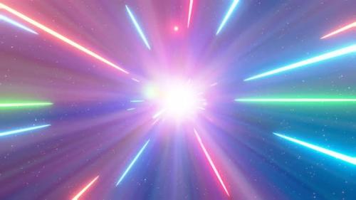 Videohive - Animated Energy Pulse Flying Through Space - 35917556 - 35917556