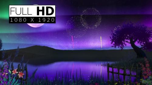 Videohive - Fireworks On The Lake - 35920030 - 35920030