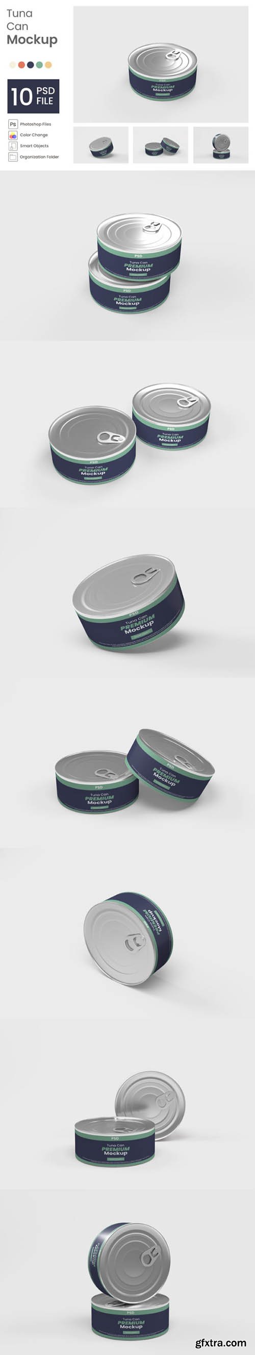 Tuna Can Mockup