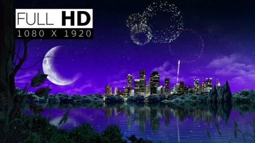 Videohive - Fireworks In The City - 35920031 - 35920031